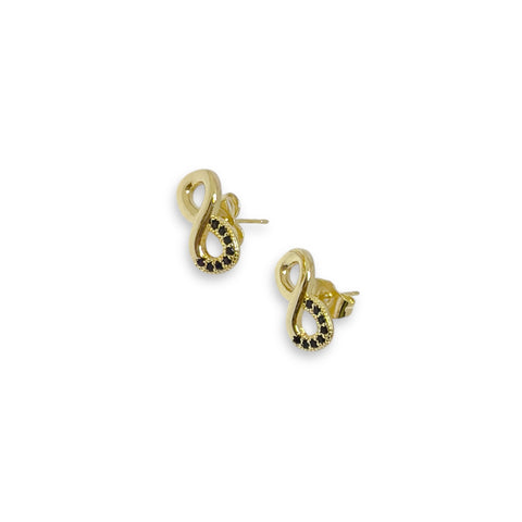 Tri-color butterfly lever-back 18k of gold plated earrings