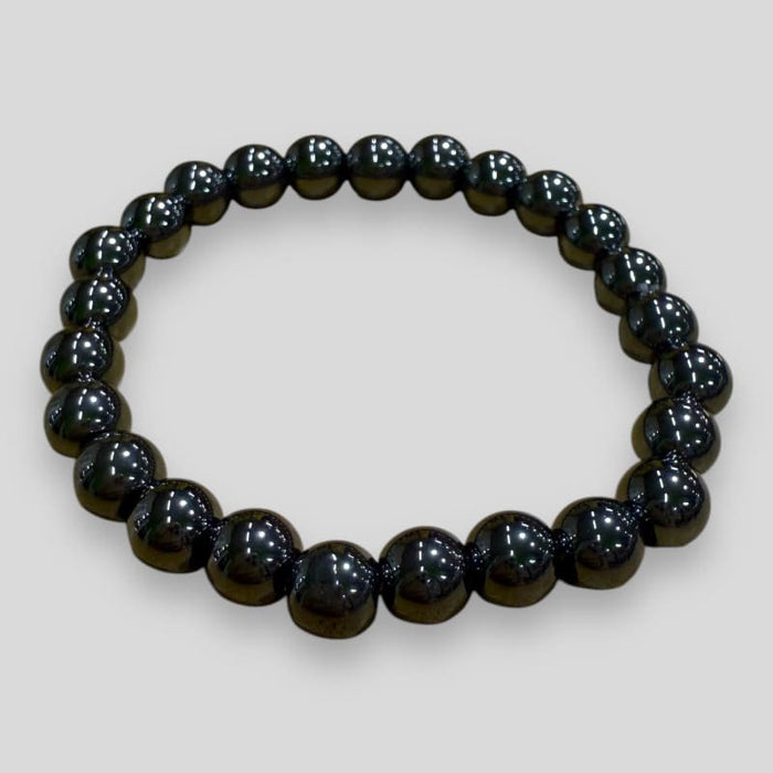 Black agate stone bracelet for resilience and prosperity bracelet