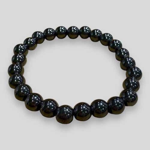 Black agate stone bracelet for resilience and prosperity bracelet