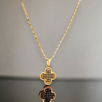 Clovers gold-filled chain necklace chains