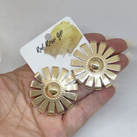 Sunflower gold-filled studs earrings earrings