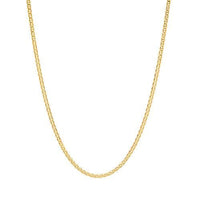 1.3mm mariner link 18kts of gold plated 20’’ chains