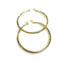 2’l3mm tubular earrings hoops earrings