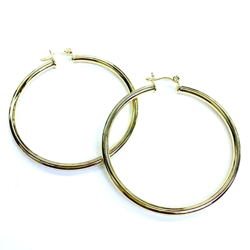 2’l3mm tubular earrings hoops earrings