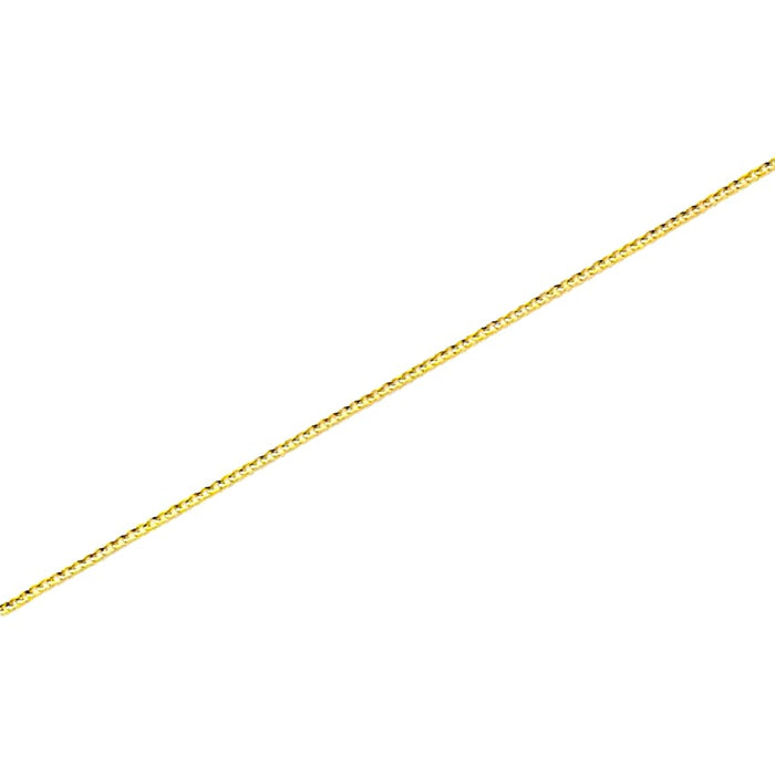 Curb 3mm chain 18kts of gold plated chains