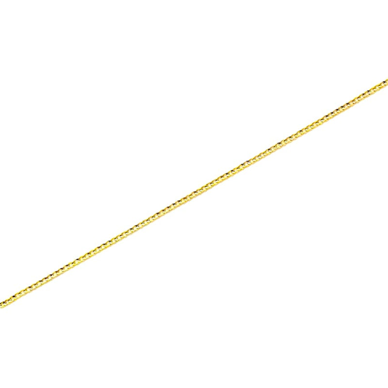 Curb 3mm chain 18kts of gold plated chains