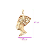 Pharaoh 18k of gold plated charm pendant charms & pendants