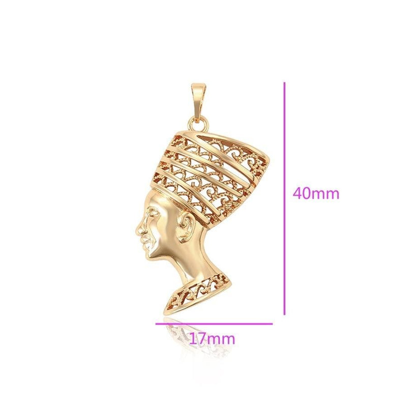 Pharaoh 18k of gold plated charm pendant charms & pendants