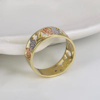 Good luck ring 18kts of gold plated rings