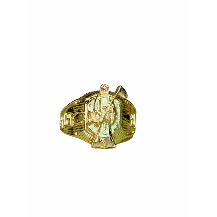 Grim reaper ring in 18k of gold plated rings