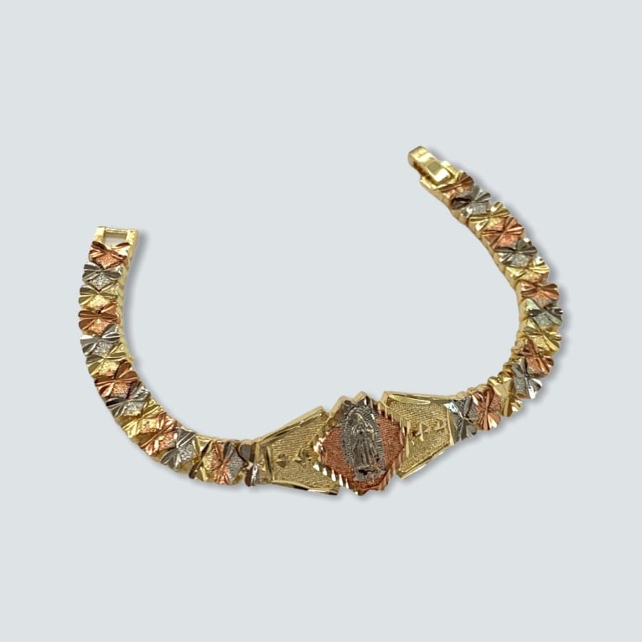 Guadalupe bracelet in 18kts of gold and silver plated bracelets