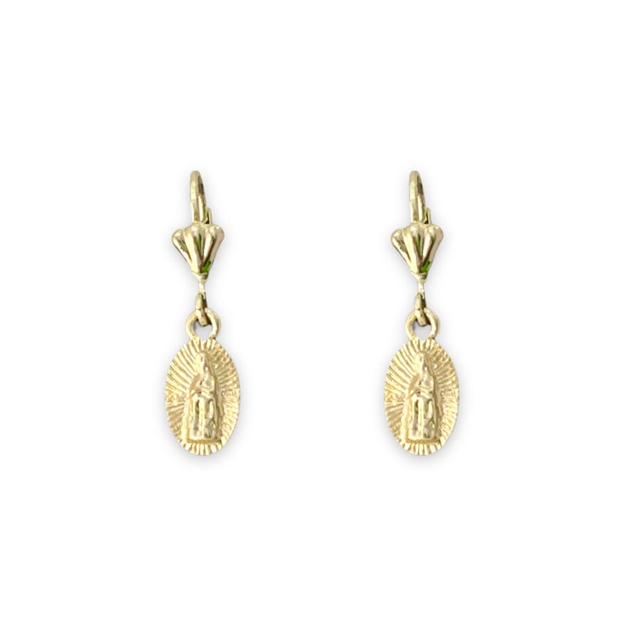 Guadalupe lever back earrings in 18k of gold plated earrings