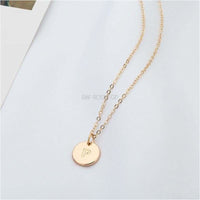 Initial charm gold plated pendant charms & pendants