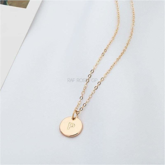 Initial charm gold plated pendant charms & pendants