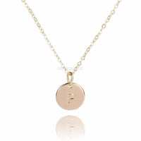 Initial charm gold plated pendant charms & pendants