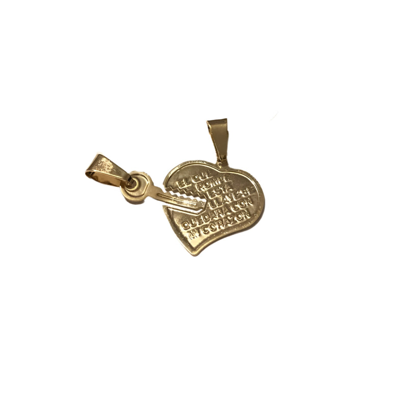 Key of my heart 18k of. Gold. Plated pendant charms & pendants