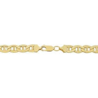 Mariner 3mm 18k gold plated chain chains