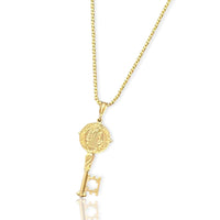 San benito key pendant rope necklace