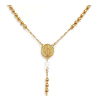 San benito rosary 18k gold plated rosary