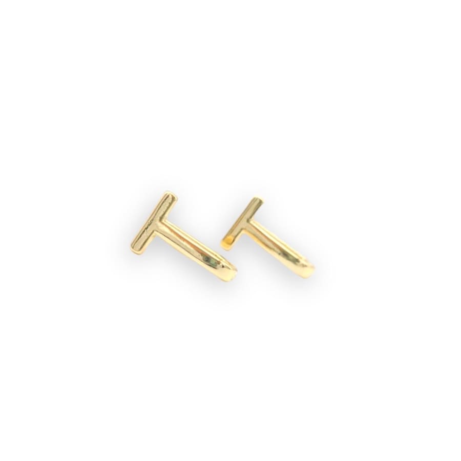 T dainty earrings gold-filled earrings